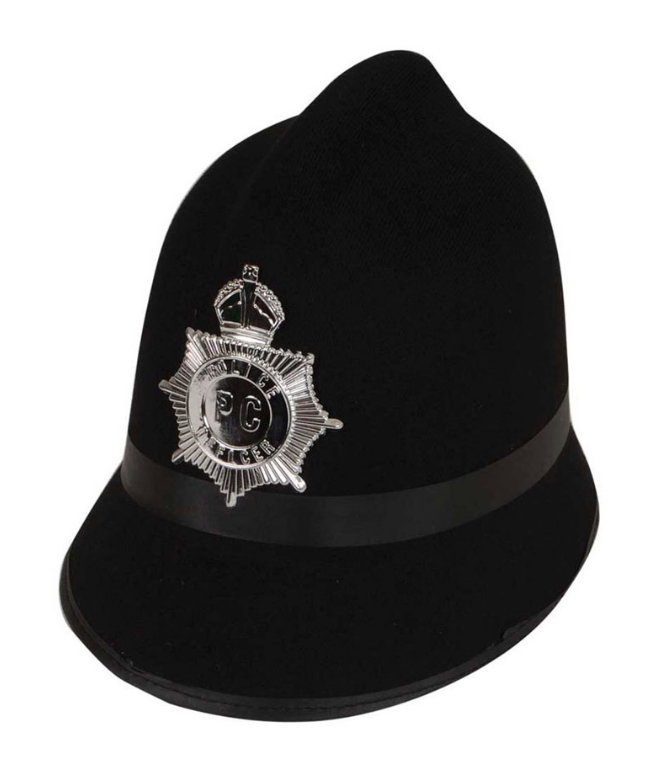 Traditional Police Hat Hats & Head Attire Mega Fancy Dress